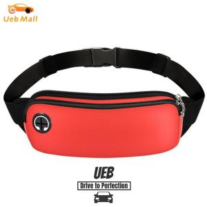 [UEB Mall] Lightweight Running Bag Waterproof Marathon Jogging Cycling Bag with Adjustable Strap Large Capacity Dual-Layer Breathable for Fishing Travel Running