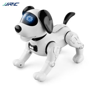 JJRC Electronic Pets Robot Dog Stunt Dog Voice Command Programmable Touch-Sense Music Song Toys for Kids Birthday Christmas Gift for Boys Girls
