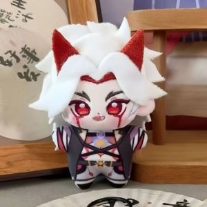 Genshin Impact Cotton Doll 10cm Xiao Venti Plush Pendant Anime Game Peripheral Birthday Gift
