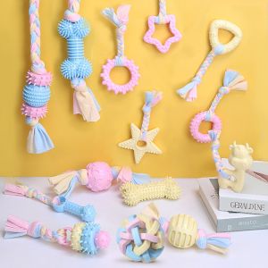 Pet Dog Resistant To Bone Pet Dog Puppy Thorn Toy for Teeth Training