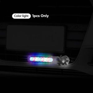 Car Motorcycle DRL Daytime Running Light Wind Energy Power Supply LED Driving Fog Headlight Decor Lamp Turbine