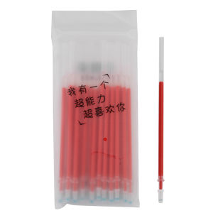【Free Shipping】20ชิ้น/ถุง0.5มม. ปากกาหมึกเจลรีฟิลปากกาเซ็นชื่อรีฟิลเครื่องเขียนสำนักงานโรงเรียนสีดำ/แดง/น้ำเงิน