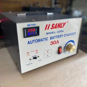 SẠC ÁC QUY 12V--24V TỰ ĐỘNG  30A . MAY XAC . CƠ ĐIỆN  DONG TINH CHỈNH