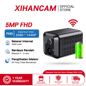 XIHANCAM Smart Mini CCTV 4G SimCard Spy Cam 4G Waterproof Kamera Pengintai CCTV Mini Tersembunyi Tanpa Kabel Tanpa Wifi Kamera CCTV Kecil Jarak Jauh Lewat HP Hidden Kamera Tahan Air