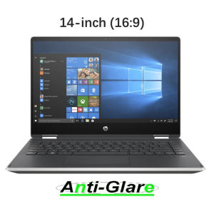 2X Ultra Clear/Anti-Glare/Anti Blue-Ray Screen Protector for HP Pavilion x360 convertible 14-dh0xxx 14-dh0013nr 14" Laptop 16:9