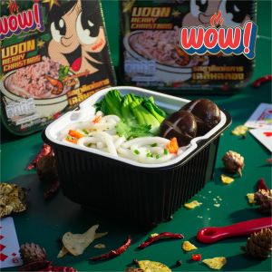 ถ้วยร้อน ว๊าว ว๊าว เส้นอุด้งหมูสับ Merry Christmas รสชาติแห่งการเฉลิมฉลอง T5