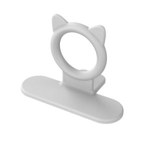 GOLFDIN มัลติฟังก์ชั่ ตัวยกฝารองนั่งชักโครก ซิลิโคนทำจากซิลิโคน กาวติดแน่น ตัวยกฝาชักโครก สุขภัณฑ์ในห้องน้ำ อุปกรณ์ยกกระชับ หลีกเลี่ยงการสัมผัสที่จับฝาชักโครก อุปกรณ์เสริม WC