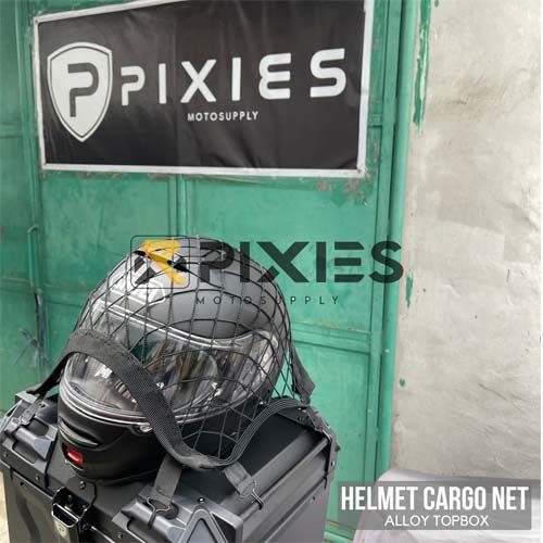 ALLOY TOP BOX ALUMINUM ALLOY BOX HELMET CARGO NET Lazada PH