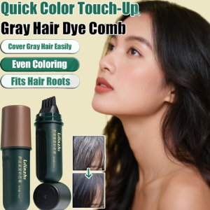 Disposable One-Time Hair Dye Pen Brush Sweat-proof Comb Hair Dye Black Pure Plant Hair Dye Stick 一次性染发笔