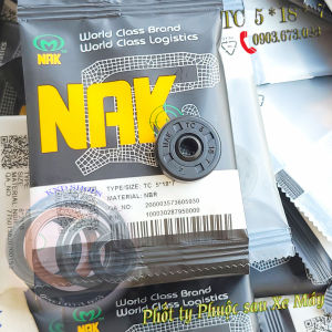 Phốt dầu NAK TC 5*18*7 | Janite TG 5*15*6 | Janite TG 5*18*6 cho cưa xích máy cắt cỏ | KND Shops