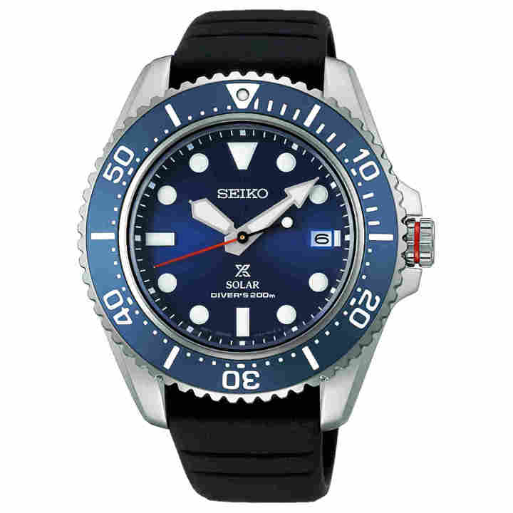 SEIKO Prospex SNE593P1 Solar Blue Dial Silicone Strap Men s Diver Watch WARRANTY Lazada PH