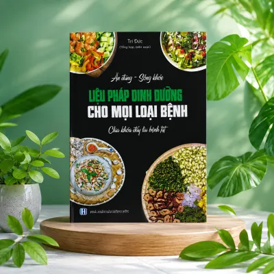 Sách Liệu Pháp Dinh Dưỡng Cho Mọi Loại Bệnh-Ăn Uống Healthy Giảm Cân Tiểu Đường Tim Mạch Dạ Dày