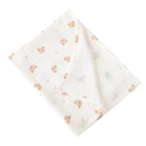 Baby Swaddling Blanket Gauze Cotton Blanket Crib Sheet for Infant Toddler Nursery Room Supply Bedding Blankets 33x25’’