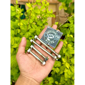 ORIGINAL BAUT PANGKON MESIN MEGAPRO TIGER TIREV TIGER LAMA TILAS GL 4PCS SUDAH CHROME