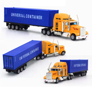 Mô Hình Xe Container Đồ Chơi. Tỷ Lệ 1.65. Bằng Hợp Kim + Nhựa ABS. Dài 27cm