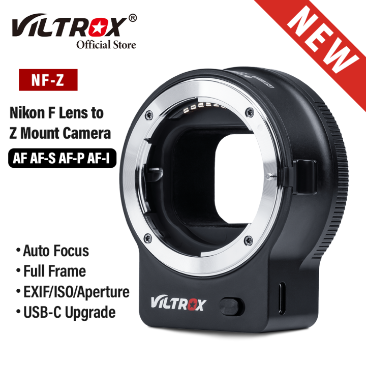 VILTROX NF-Z NIKKOR F Lens to Nikon Z Camera Mount Adapter Auto Focus Full  Frame Lens Adapter for Nikon Z6 II Z7 Z50 Z30 Z9 ZFC Lazada PH