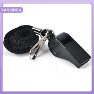 【YANXING4】 Football Soccer Referee Plastic Whistle Lanyard Emergency Loud Sound