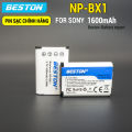 Pin sạc Sony NP-BX1 BESTON 1600mAh dùng cho máy ảnh của Sony DSC-RX1 DSC-WX300; DSC-WX350; DSC-WX500 FDR-X1000 HDR-AS10. 