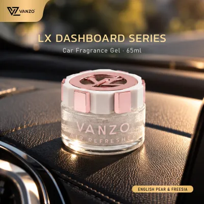 1818 - VANZO LX Dashboard Series [English Pear & Freesia] / Car Perfume / Pewangi Kereta [4 BOXES MIX & MATCH FOR RM100]