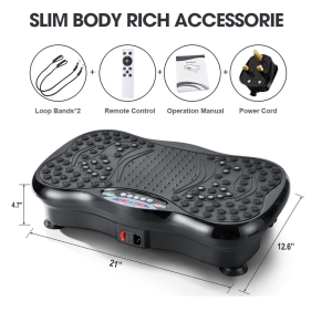 Vibration Machines Weight loss Slimming machine Sports Fitness Home equipment Plate With bluetooth Music/drawstring