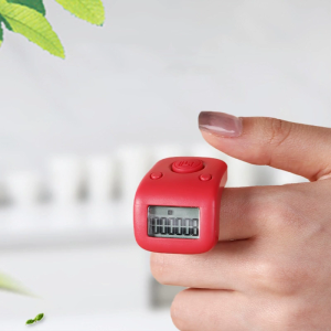 Máy đếm cầm tay điện tử 6 chữ số điện tử màn hình hiển thị kỹ thuật số ngón tay dụng cụ đếm tính điểm bằng tay đếm cho Golf hàng hóa-đếm