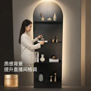 UrbanSpace SG- Free Shipping~Influencer Magazine Rack Floor-standing Style ins Multi-Layer About Creative Living Room Bookshelf Newspaper Rack Decorative Magazine Shel