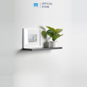 Kệ Ngang Treo Tường 40 cm. Thanh Gỗ 17mm Phụ Kiện Treo Tường Giấu Chân SIB Decor