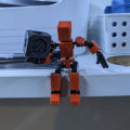 Kit Mô Hình Figure Robot MINI 13 Với Khớp Cử Động Siêu Thật. 
