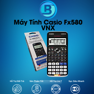 Casio fx-580VN X Chính Hãng Độc Quyền tại Việt Nam Casio 580 - Giá Tốt Miễn Phí Vận Chuyển Đủ Loại Máy Tính Casio FX-580 VNX Chính Hãng Giá Tốt Casio FX-580VN X là máy tính dành cho học sinh