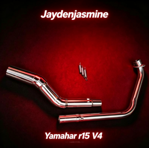 51mm -- Yamaha r15 V4 stainless elbow