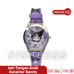 Jam Tangan Anak Perempuan Analog Kulit Karakter Lucu Jam Tangan Sanrio Kado Anak Hadiah Anak
