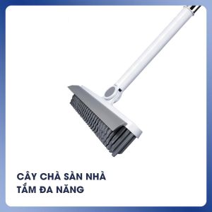 Cây chà sàn nhà tắm đa năng 2 trong 1 chổi cọ sàn và gạt nước Geraki-Happy Home 4U