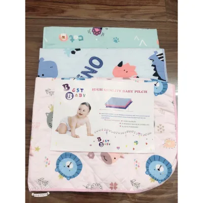 Tấm lót chống thấm 3 lớp thoáng khí có thể giặt được 55 x70 cm