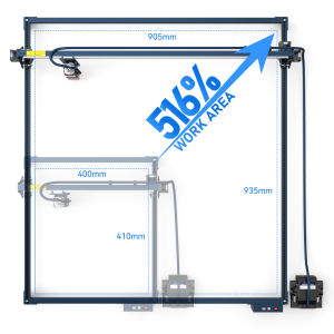 👍🏻👍🏻NERE SCULPFUN S30 Ultra 33W Laser Engraver with Automatic Air Assist Replaceable Lens 600x600mm