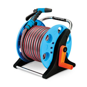 Bộ Vòi Phun Tưới 25 Mét Rulo cuốn Tay PR2515A Ống nước kết cấu 3 Lớp