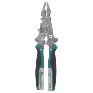 Dụng cụ cầm tay cắt kìm uốn cáp dây vũ nữ Thoát Y có thể gập lại nhỏ gọn với vôn kế tích hợp cho nhiều cách sử dụng