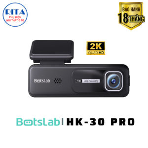 Camera Hành Trình Botslab HK30 Pro - Video 2K - Wifi - Chính Hãng Botslab Vietnam -Bảo Hành 18 Tháng