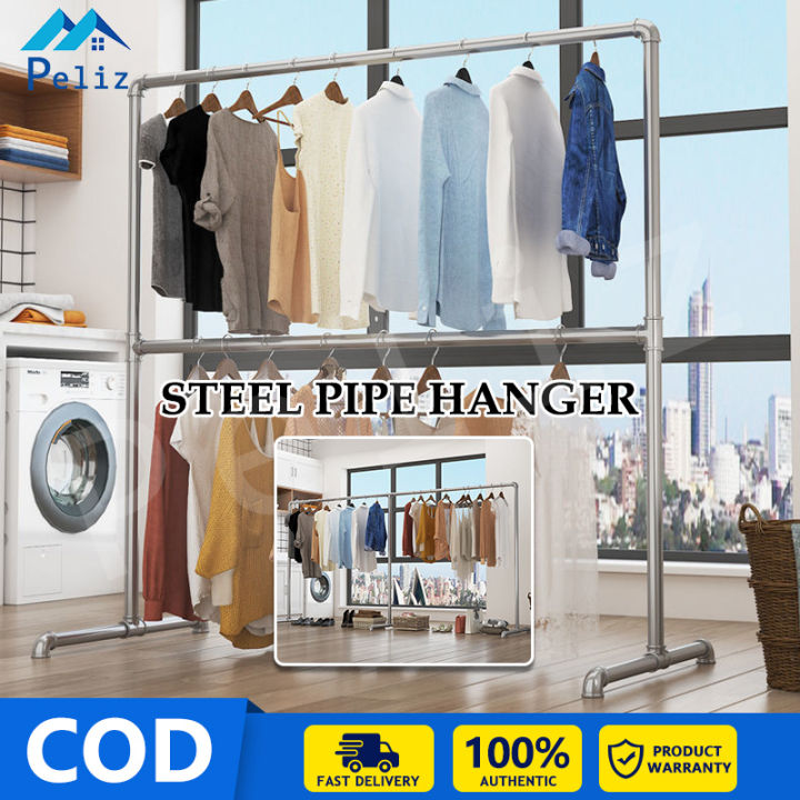 Peliz Thickened Stainless Steel Drying Rack Heavy Duty Metal Single