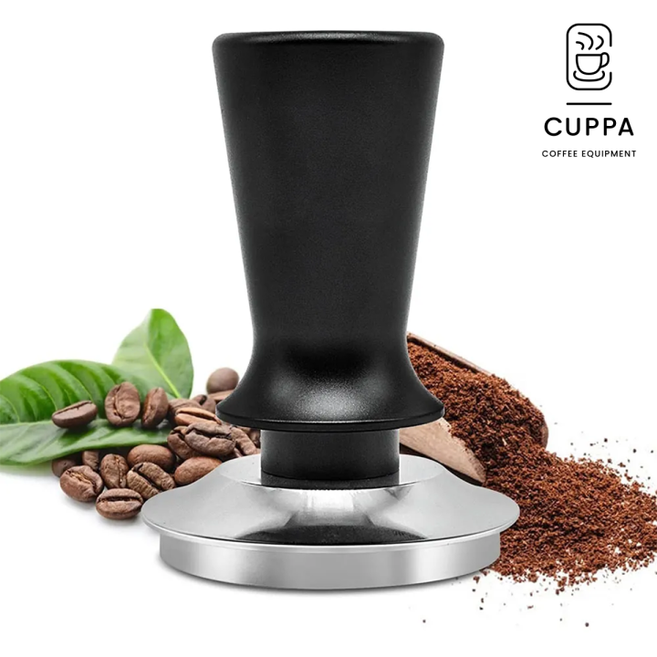 54mm Calibrated Tamper For Breville Espresso Machines | Auto-Leveling Spring Loaded 30lb Pressure Tool