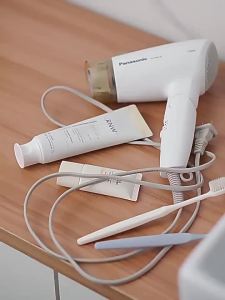 2026 Hot Sale [ Shipped from China ] Wall-mounted hair dryer rack no-drill hair dryer holder hair dryer stand washbasin toothpaste and comb storage rack B3