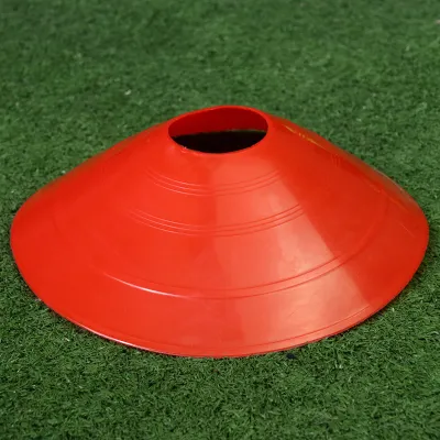 Soccer Marker Disc Cone Soccer Drill Agility Training Flat Cone Dribbling Training Cones For Football Training 10pcs/1set