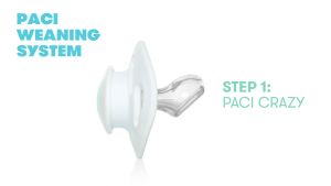 Frida Baby Silicone Paci Weaning System BPA Free Latex Free