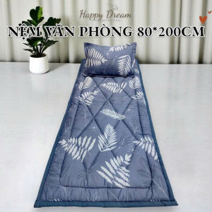 Nệm văn phòng 80*200cm - Nệm trải sàn hỗ trợ lưng thoáng khí dễ gấp gọn và vệ sinh