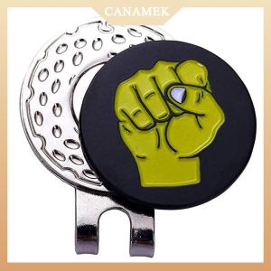 [CANAMEK] Golf Ball Mark with Golf Hat Clip Magnetic Outdoor Alloy golf marker supplies