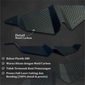 Winglet aerox new 2020 2021 2022 2023 2024 karbon winglet aerox new 155 Connected TERMURAH Winglet Aerox New 155 Conected / Winglet Aerox New / Winglet Aerox 155 Connected Plastic Abs Aksesoris SAYAP DEPAN WINGLET BAWAH AEROX ALL NEW 155CC ORIGINAL MOSCOW