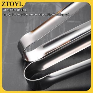 ZTOYL Thịt nướng Clip nướng kẹp 304 thép không gỉ thịt thực phẩm Clip nấu ăn đồ dùng BBQ nướng phụ kiện nhà Bếp Cắm Trại Nguồn cung cấp