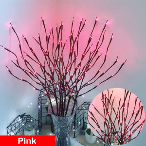 Vivalux 20 Bulbs LED Willow Tree Branch Lamp Floral Night Light Vase Floral Lights Home Christmas Birthday Party Garden Decoration