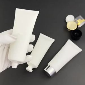 10/30/50pcs Empty 100ml Matte White Squeeze Tube Soft Tube Lotion Bottle Cream Cosmetic Container With Screw /Flip Cap