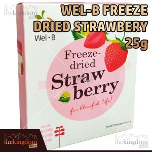 Wel-B Freeze Dried Fruits Strawberry 25g Baby Food Makanan Snack Bayi