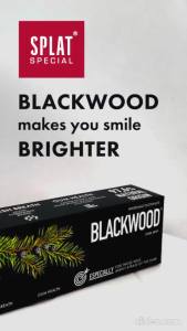 SPLAT Special Blackwood Charcoal Toothpaste For Sensitive teeth Fresh Breath nafas segar 清新口气Ubat gigi pemutih 75ml